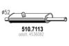 IVECO 4536082 Middle-/End Silencer